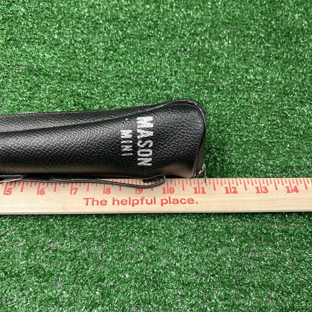 Vintage Mason Mini Metal‎ Portable Adjustable Camera Tripod and Leather Case